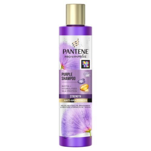 Pantene Purple Shampoo Strength & Antibrassiness