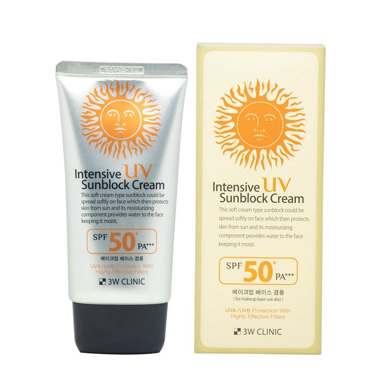 3W Clinic Intensive UV Sunblock Cream