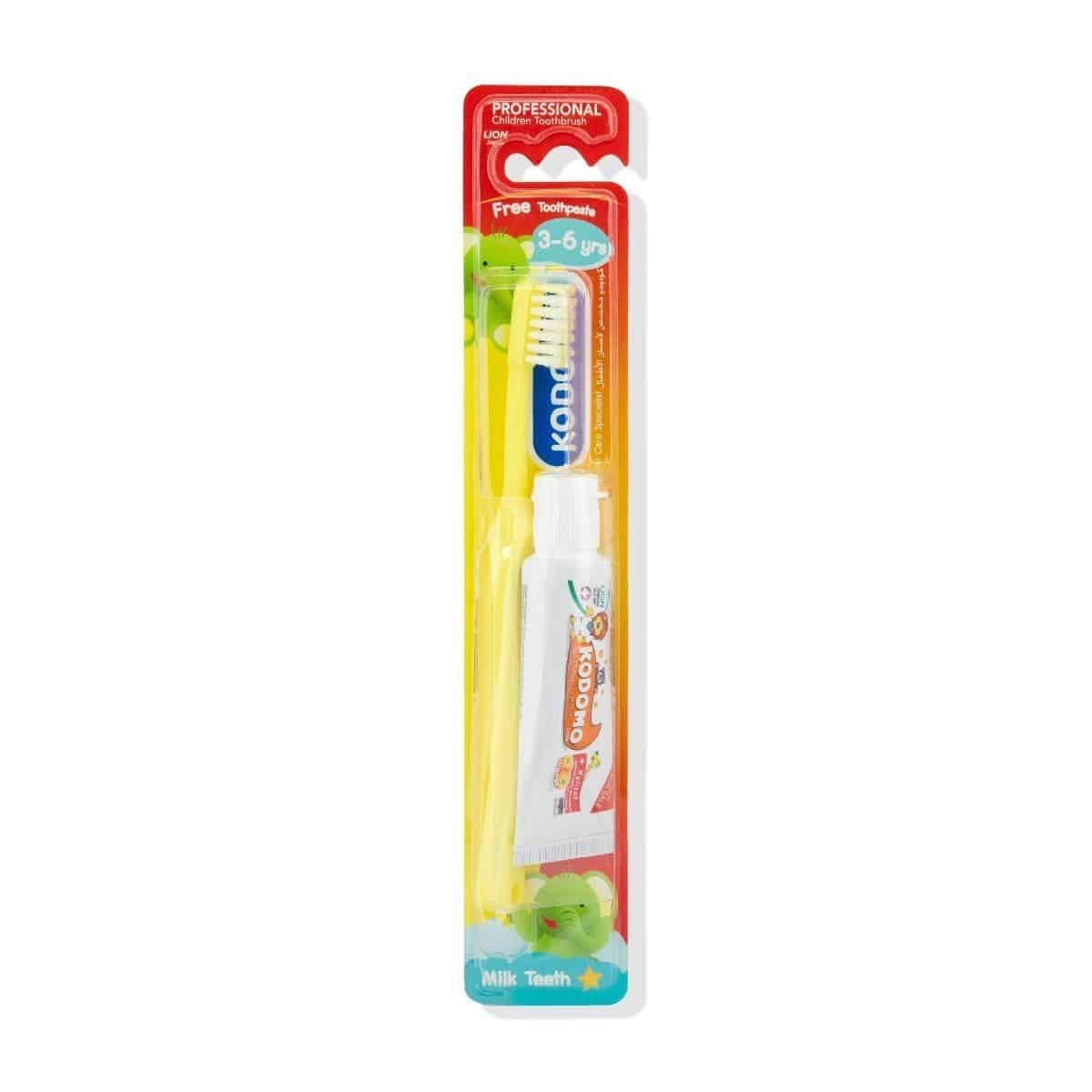 Kodomo Professional Children Milk Teeth Toothbrush Age 3-6 Yrs