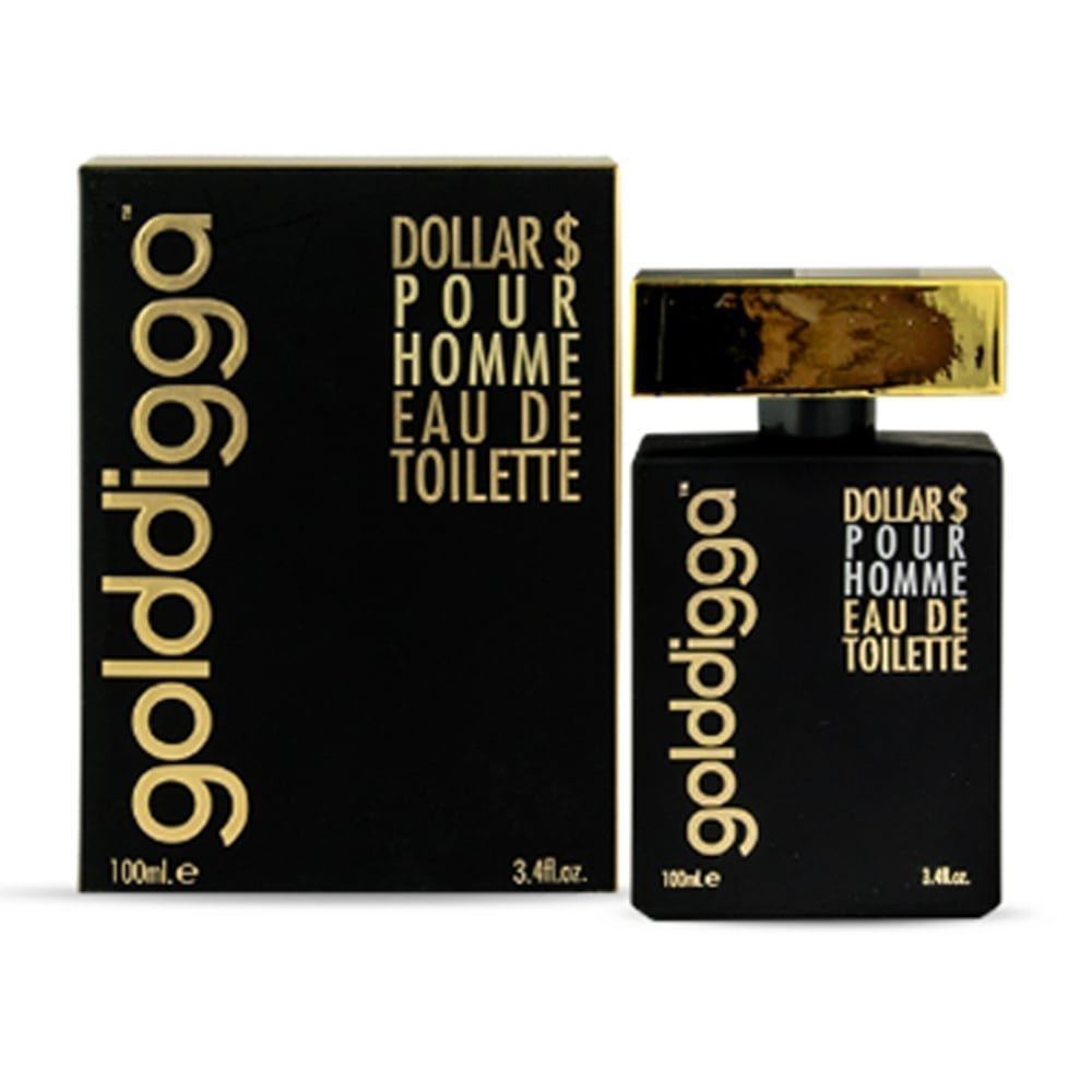 Mens Golddigga Dollar $ Pour Homme Eau De Toilette 100ml Spray Fragrance for Him