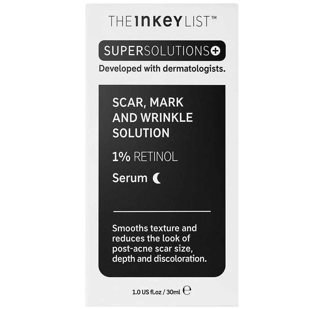 THE INKEY LIST Scar Mark And Wrinkle Solution 1% Retinol Serum