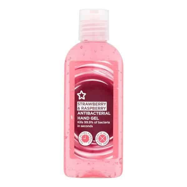 SUPERDRUG STRAWBERRY HAND GEL 100ML