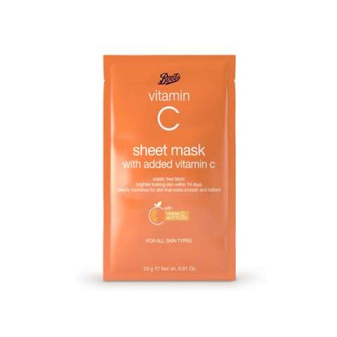 Boots Vitamin C Sheet Mask with Added Vitamin C