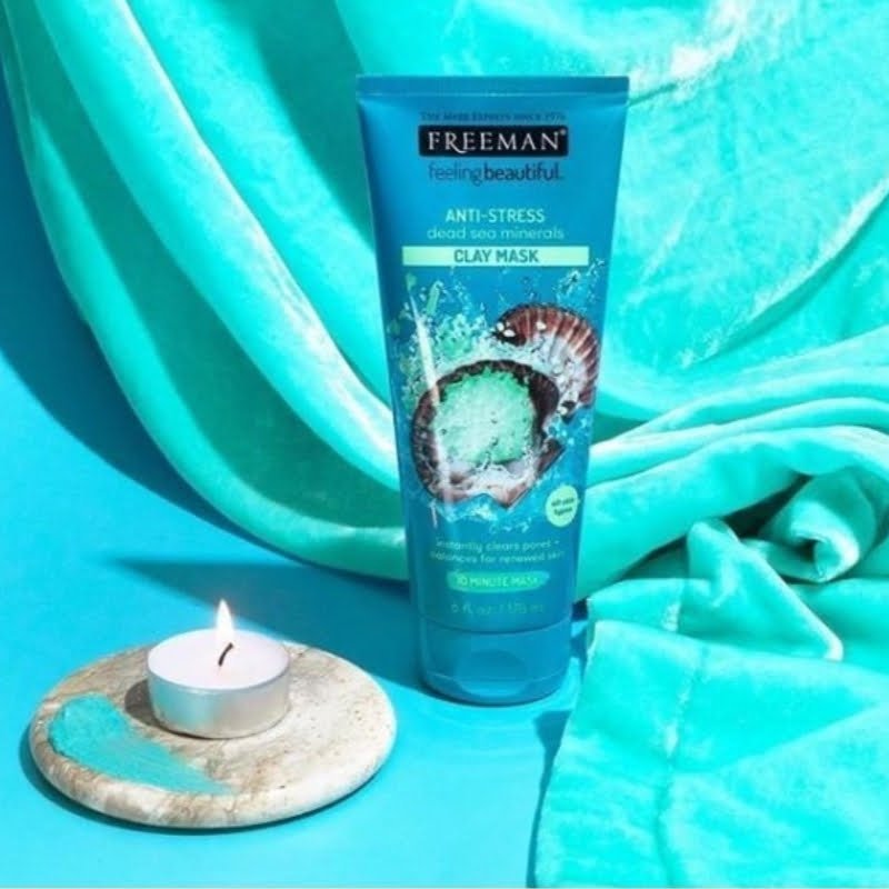 FREEMAN Anti-Stress Dead Sea Minerals Facial Clay Mask