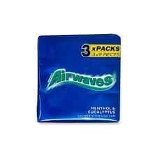 Airwaves Menthol & Eucalyptus Chewing Gum Sugar Free