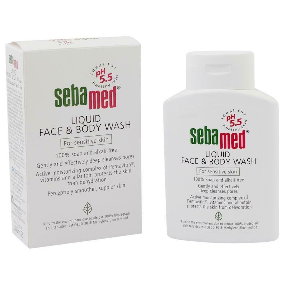 Sebamed Liquid Face And Body Wash