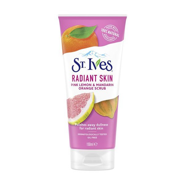 St. Ives Radiant Skin Pink Lemon & Mandarin Orange Scrub