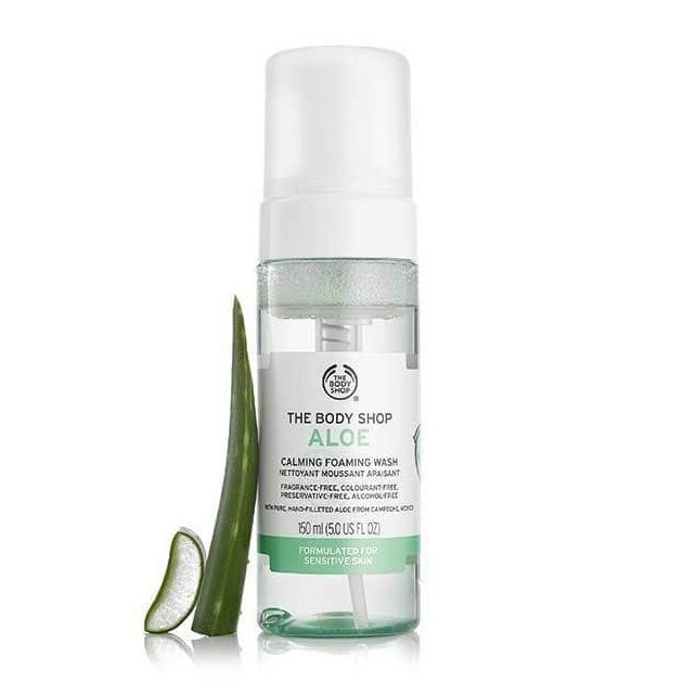 The Body Shop Aloe Calming Foaming Wash