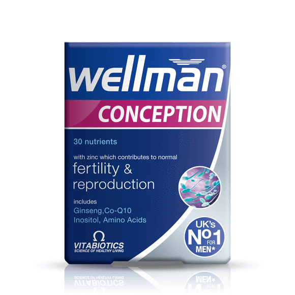 Vitabiotics Wellman Conception - 30 Tablets